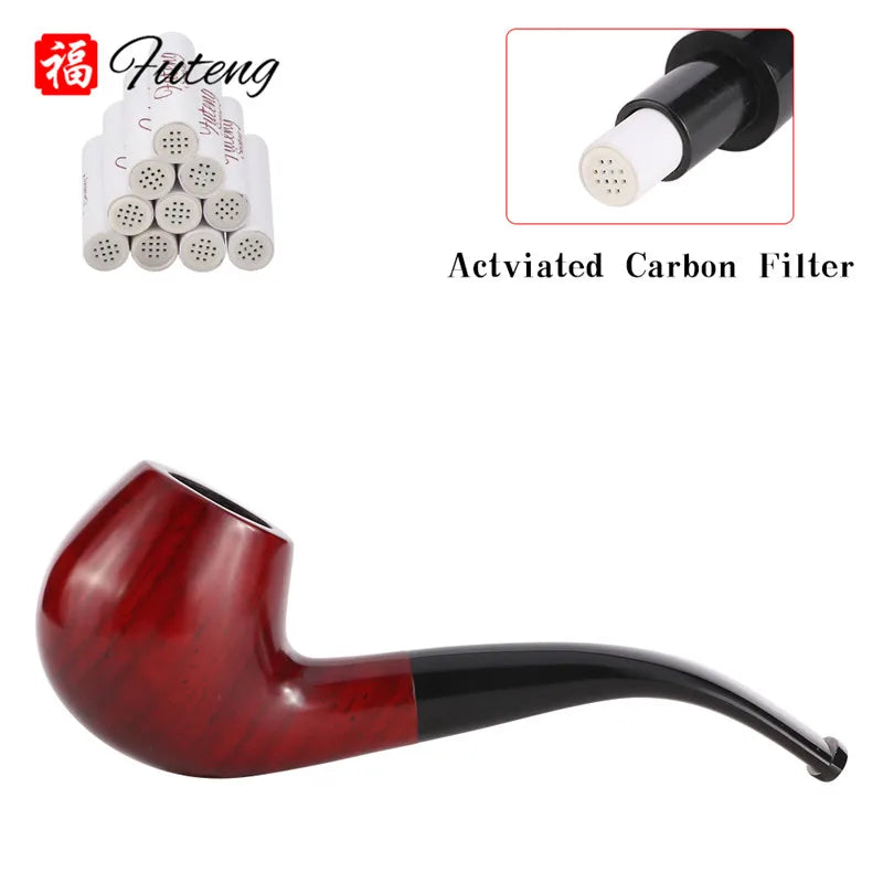 Red Sandalwood Pipe Set