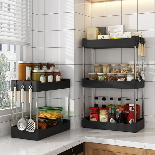 Easy Install Kitchen Storage Rack